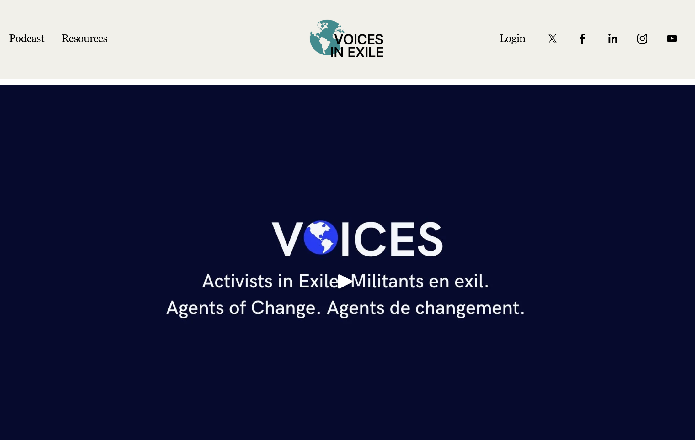 Voices in Exile