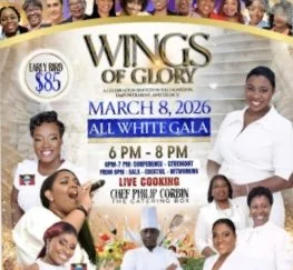 Wings of Glory- All White Gala