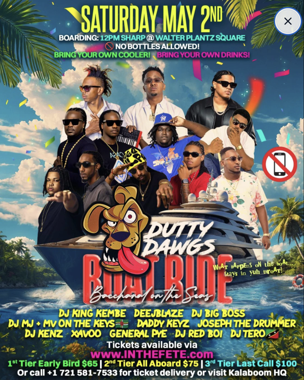 Dutty Dawg Boat Ride