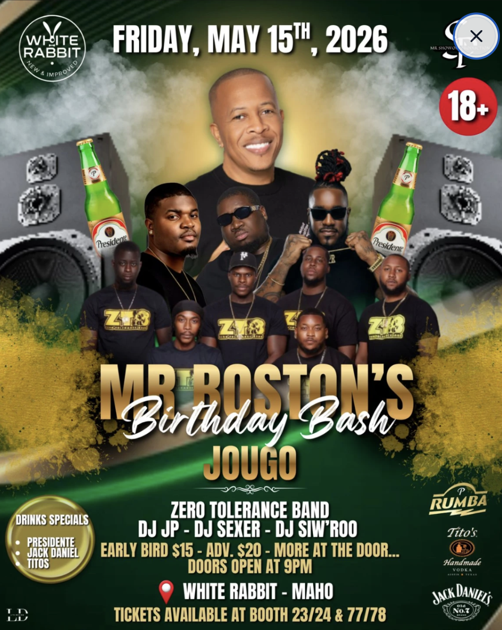 Mr. Boston's Birthday Bash Jougo