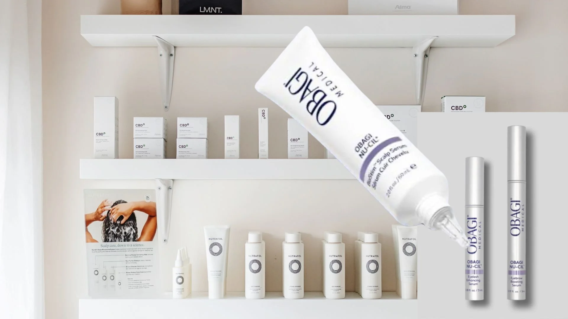 Professional scalp care and hair wellness products available at GROW Hair Lounge in Atlanta.