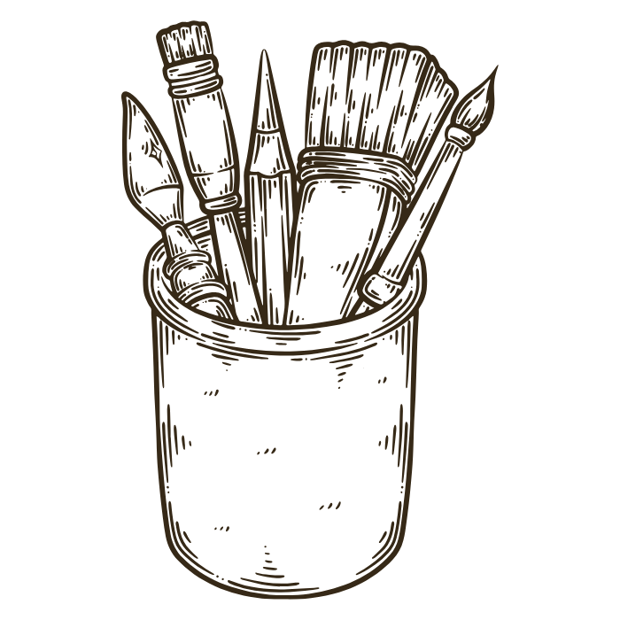 Brush Jar
