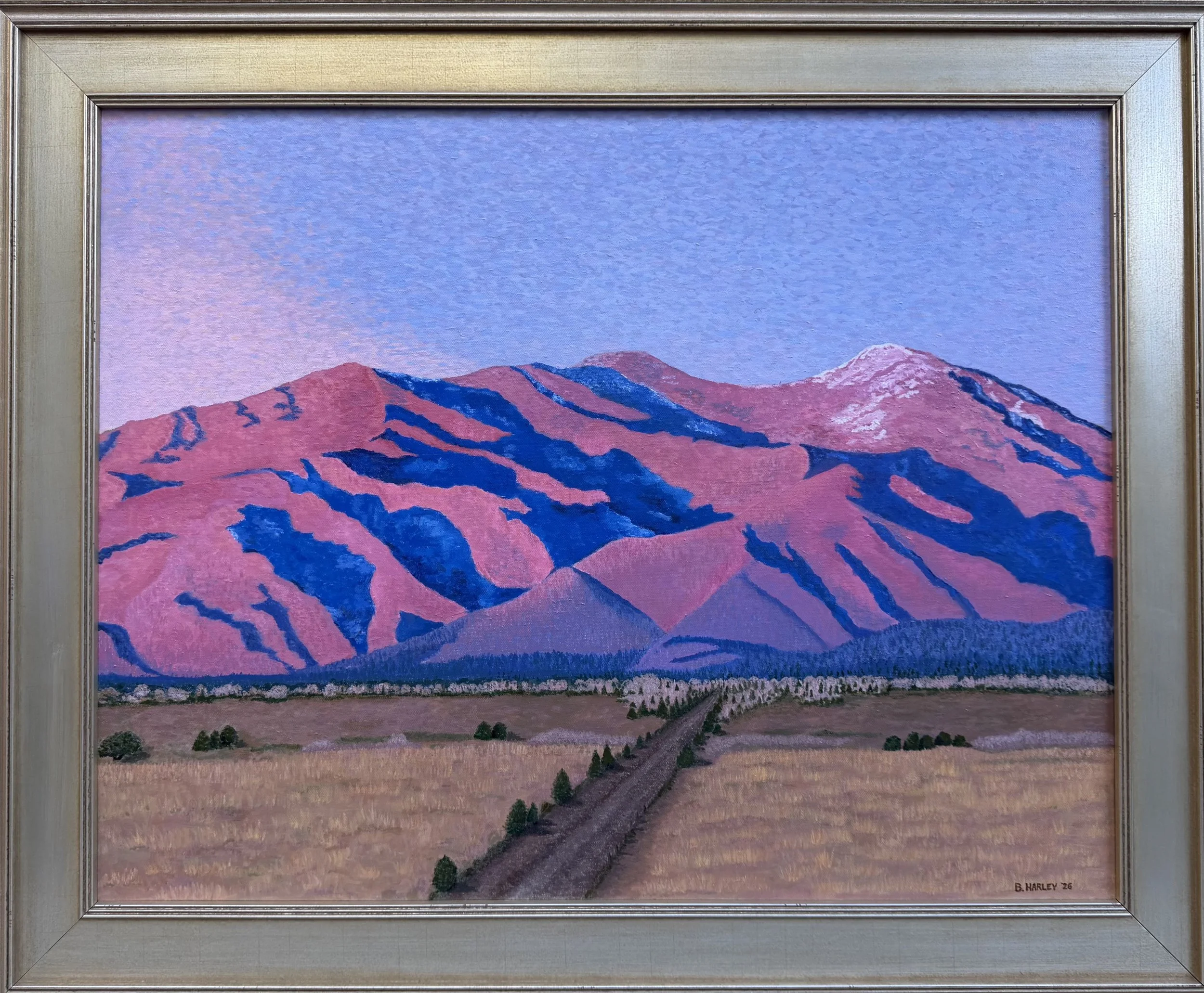The Road Home Painting by Bonnie Harley Art