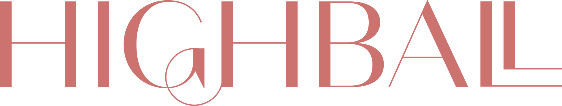 The word "HIGHLIGHT" written in large, pink-colored, stylized serif font on a transparent background.