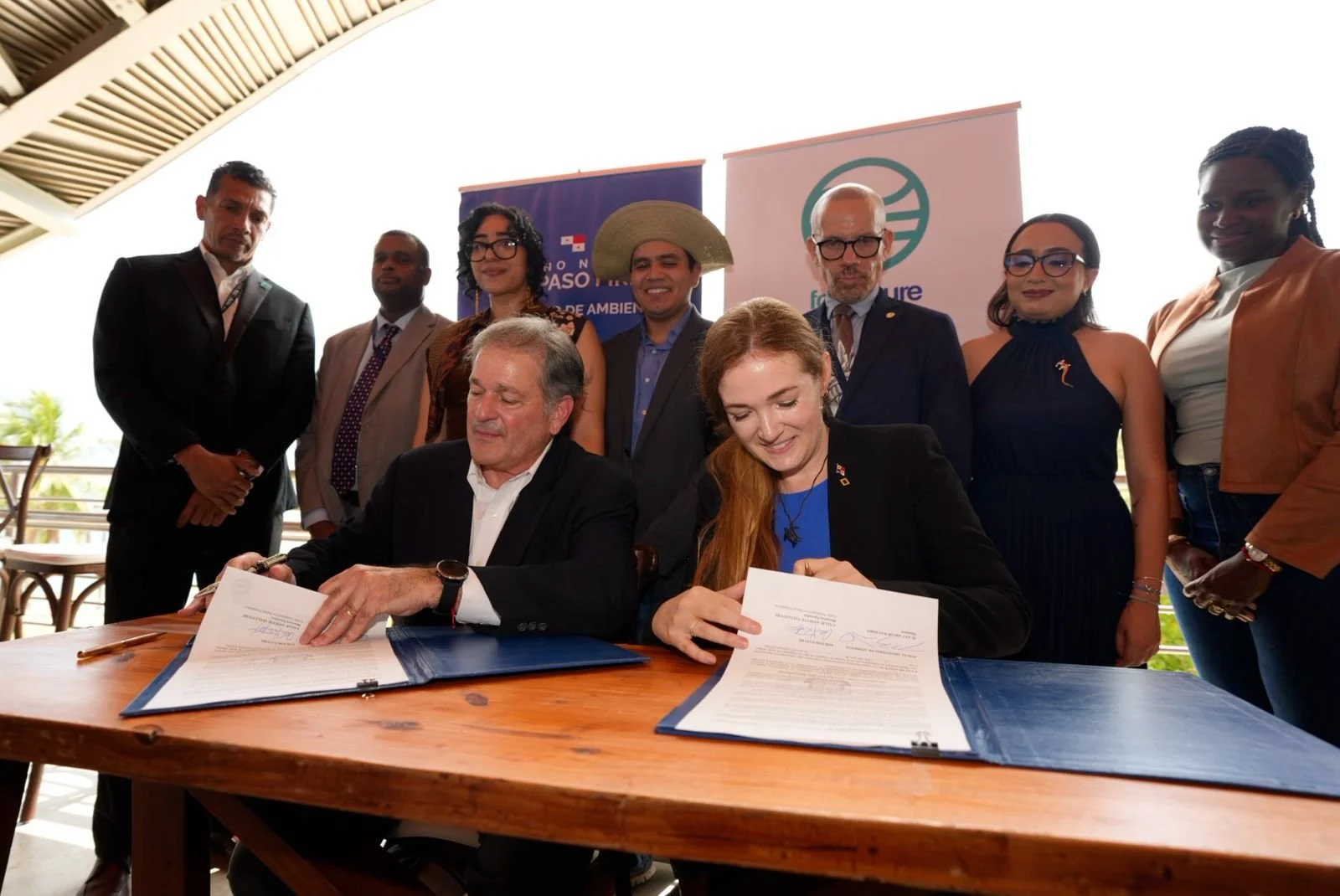 Signing of the Rights of Nature agreement