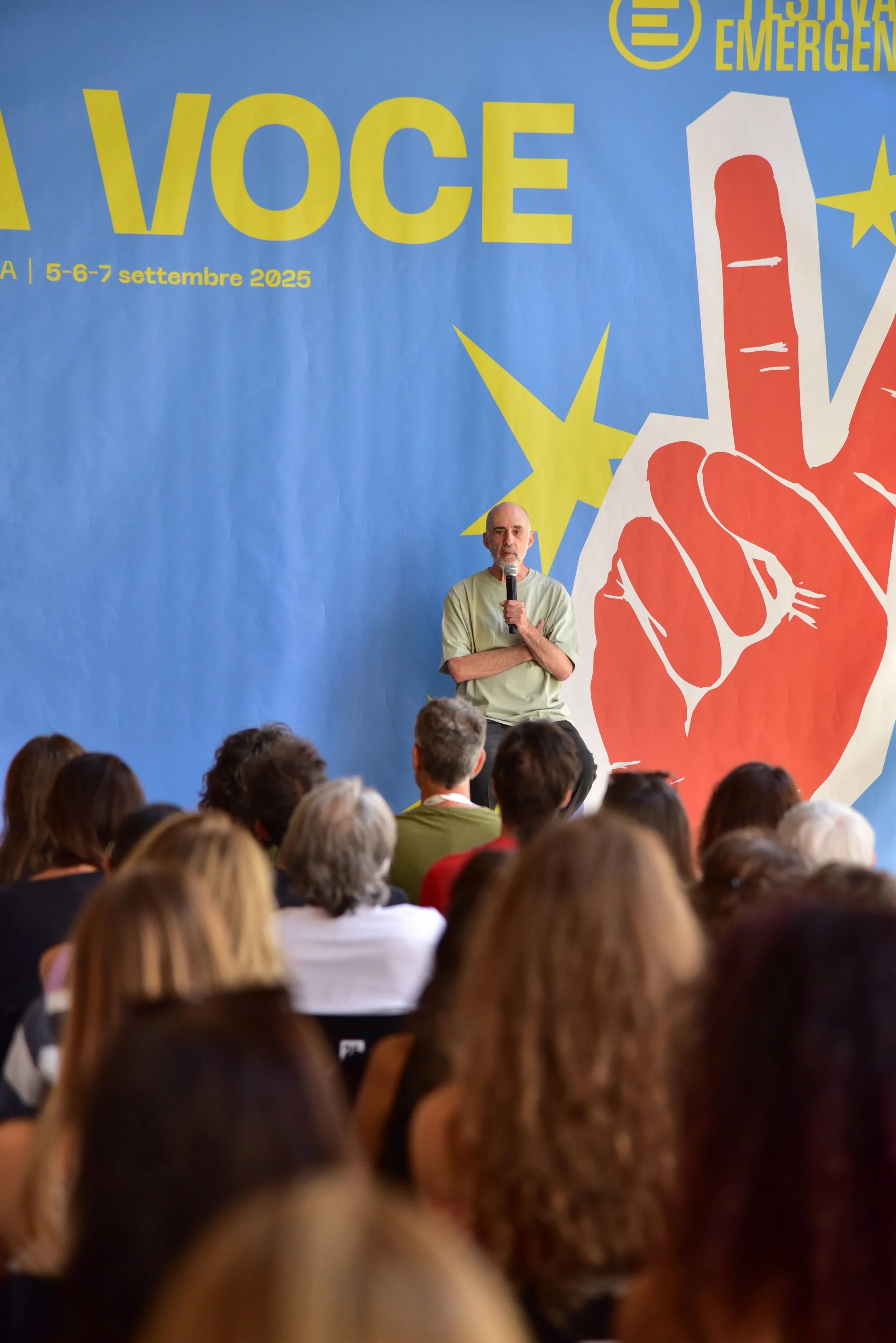 La Voce event in Reggio Emilia, Italy, September 5-7, 2025.
