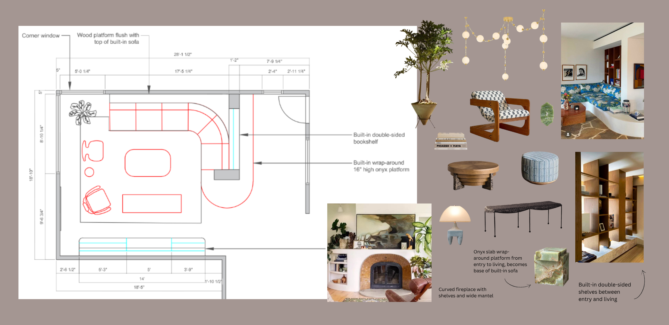 1970's Beach Bungalow Plan