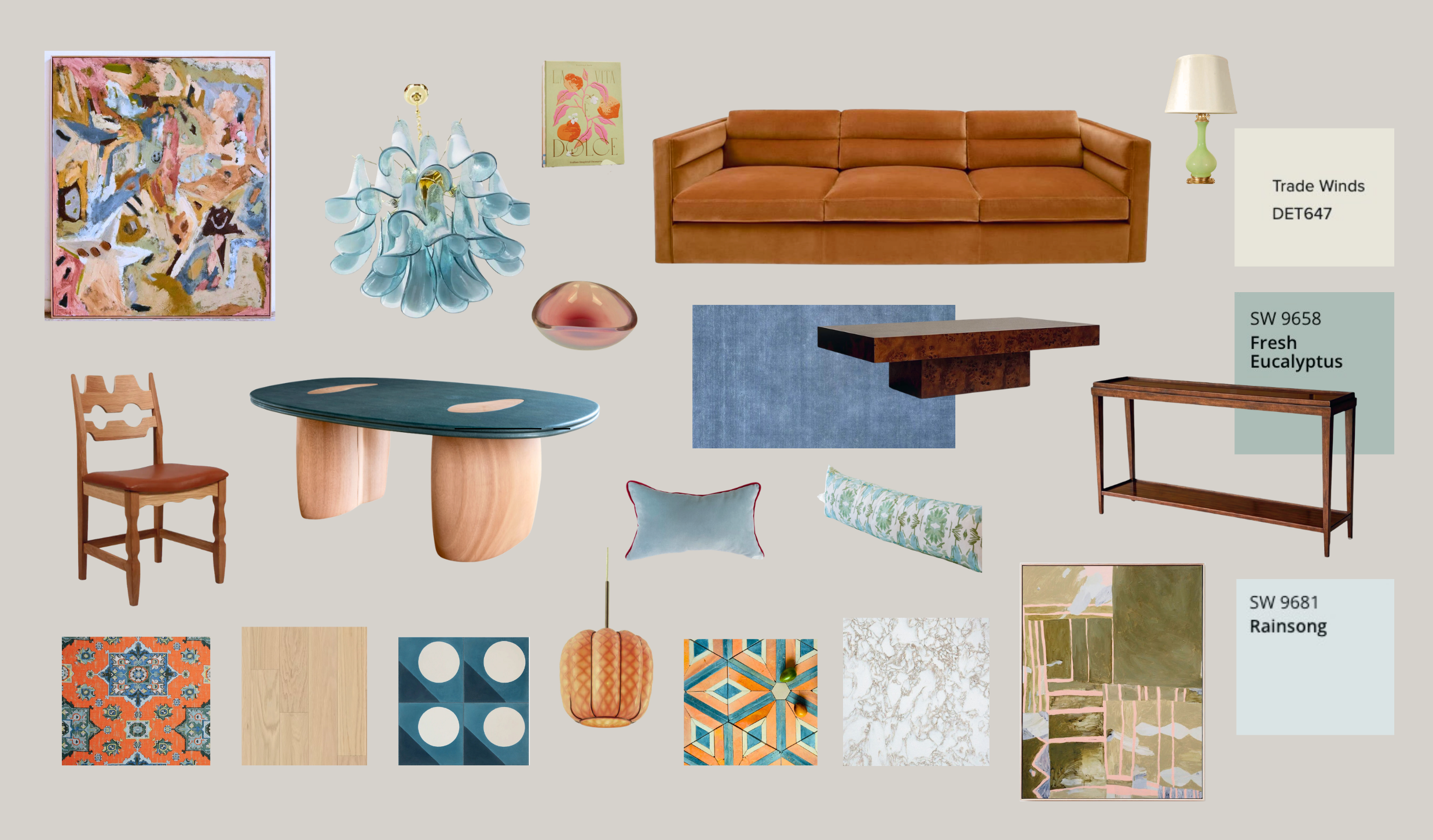 Pasadena Home Mood Board