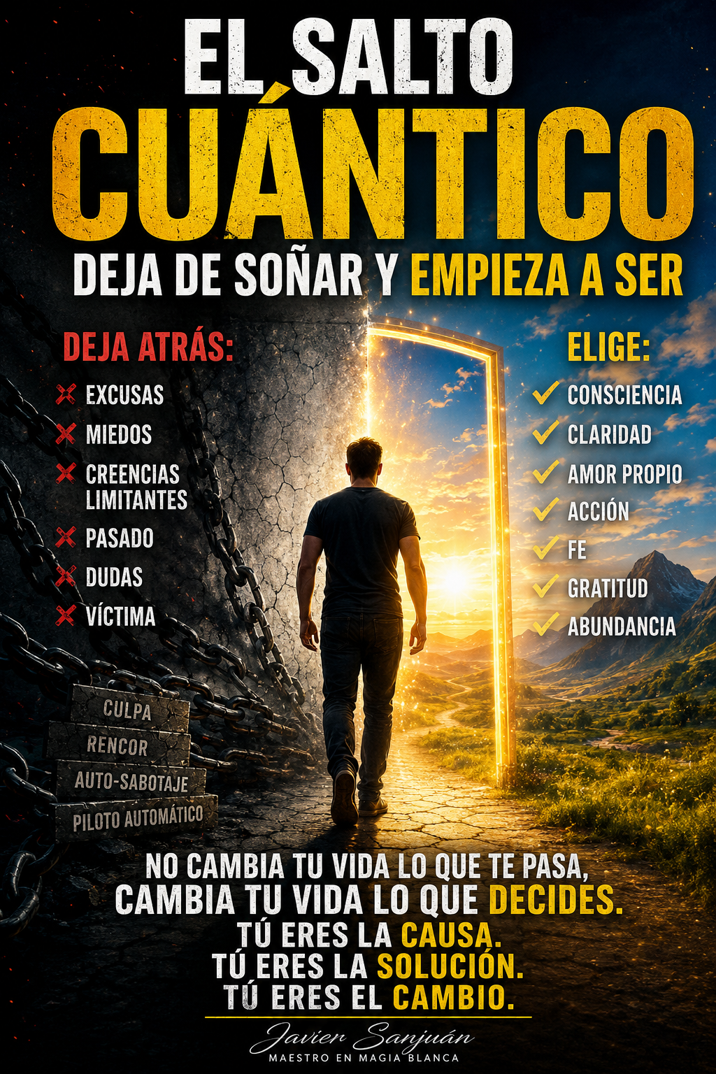 Salto quantico para cambiar tu vida