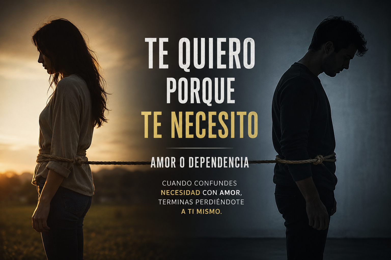te quiero o te necesito