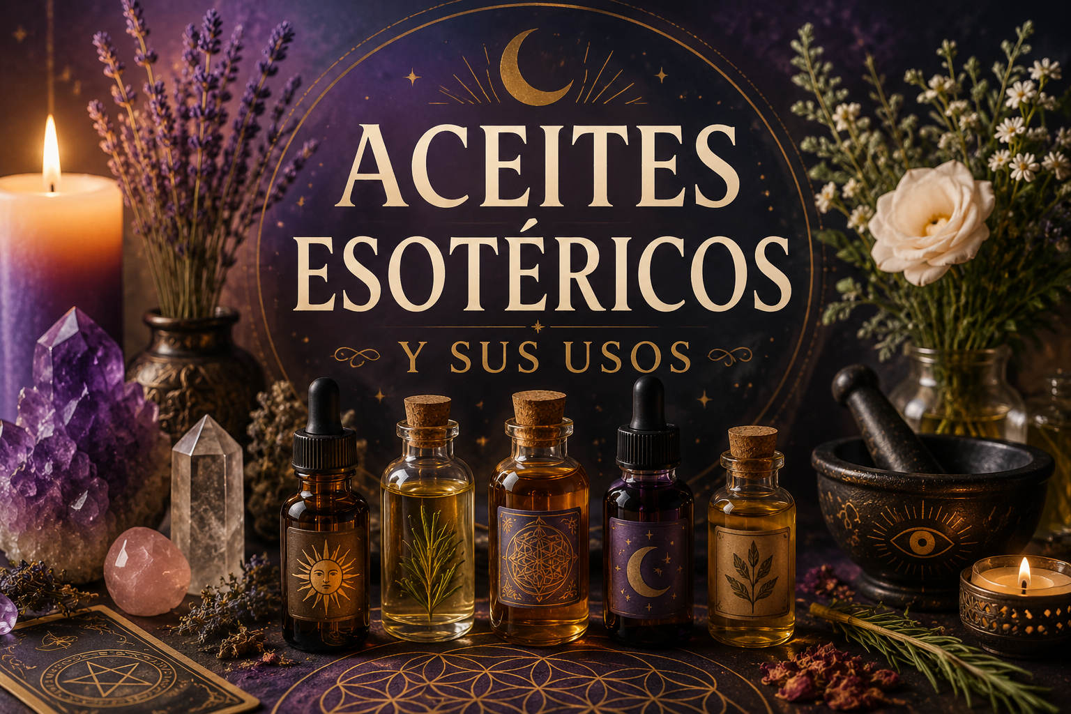 ACEITES ESOTÉRICOS Y SUS USOS