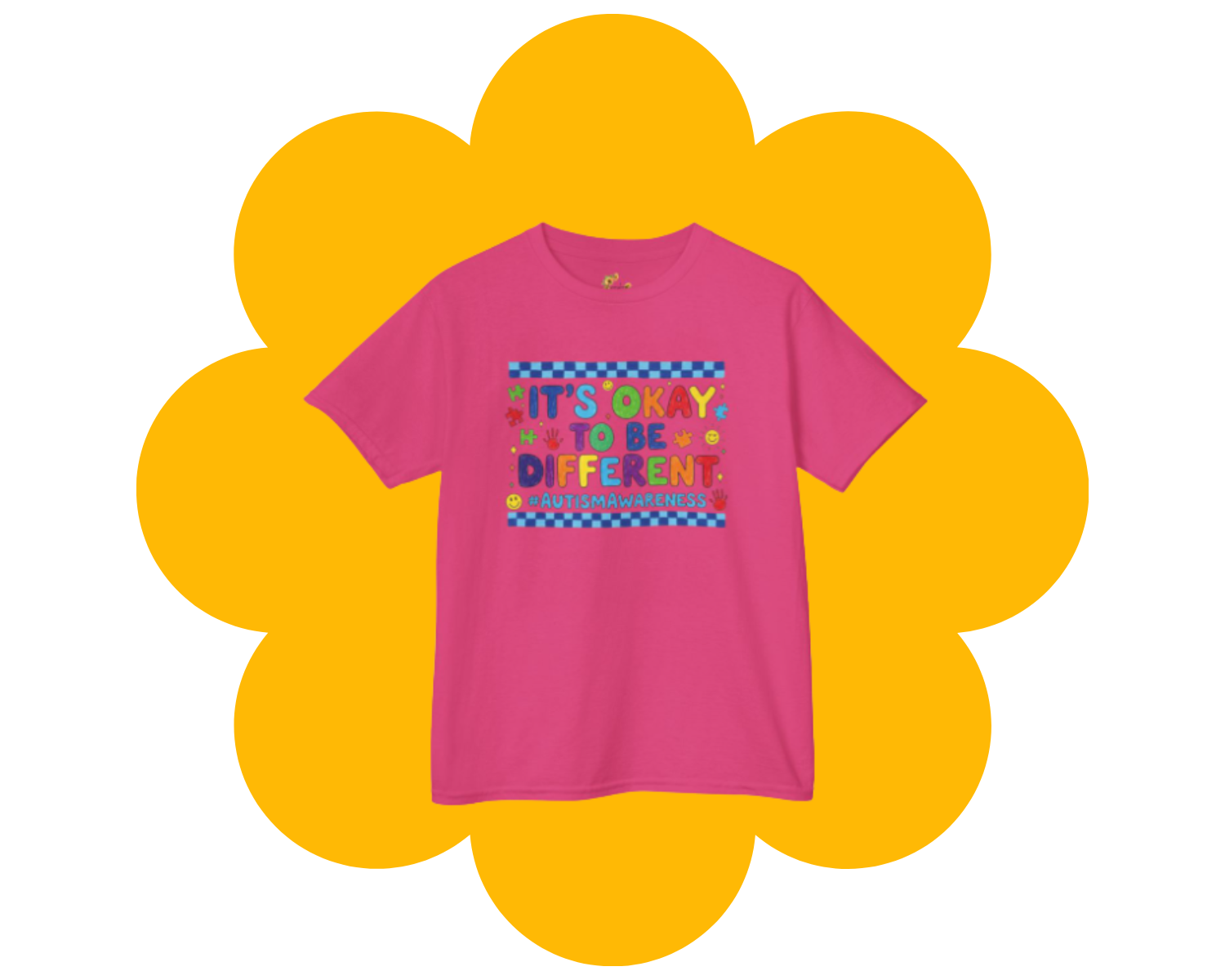 Youth It’s Okay to Be Different Kids Tee – Puzzle Piece