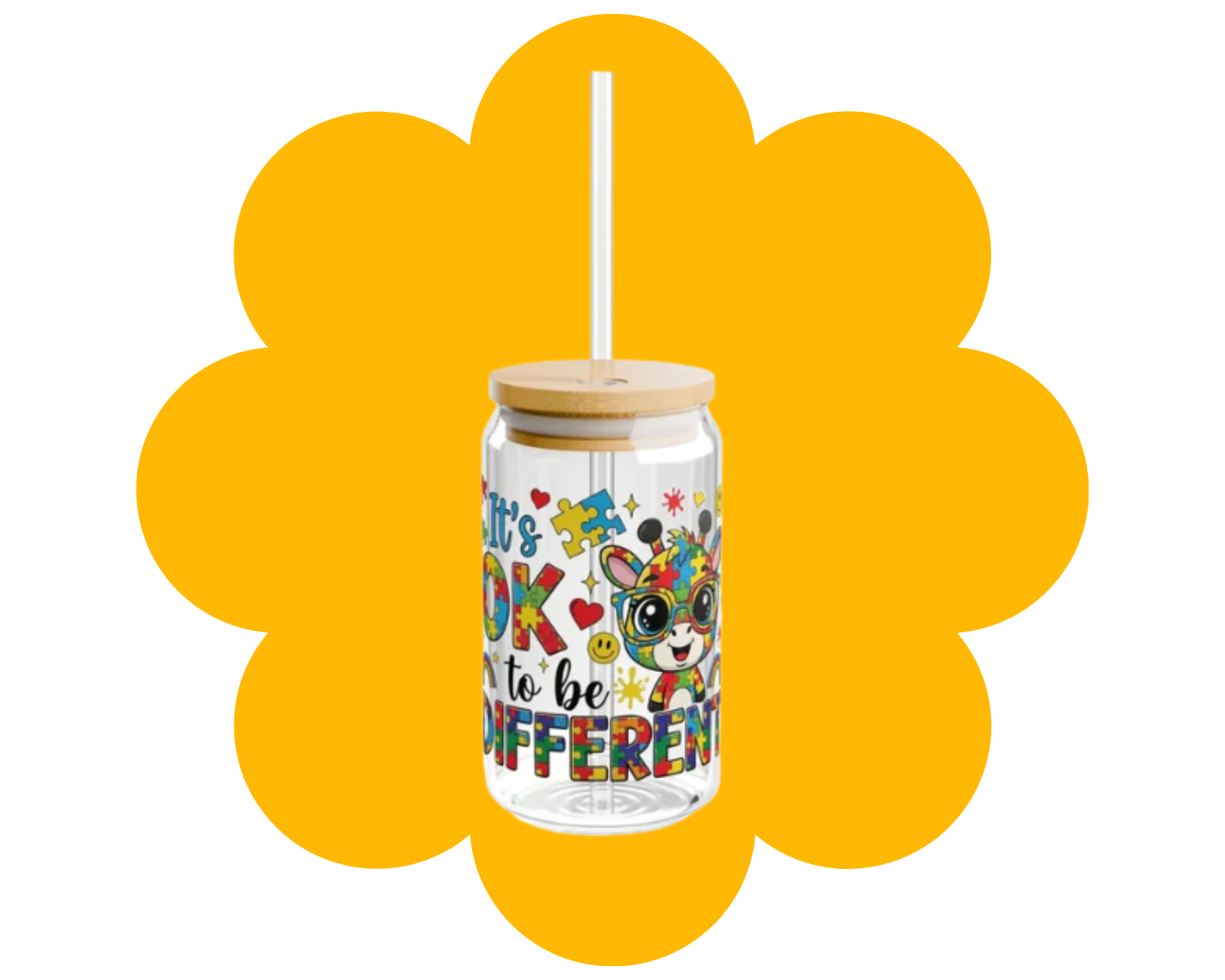 It's OKAY to be Different Sipper Cup, 16oz