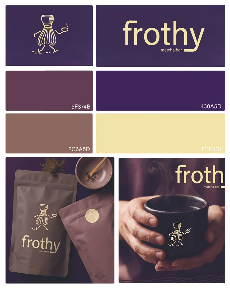 Frothy — cup design