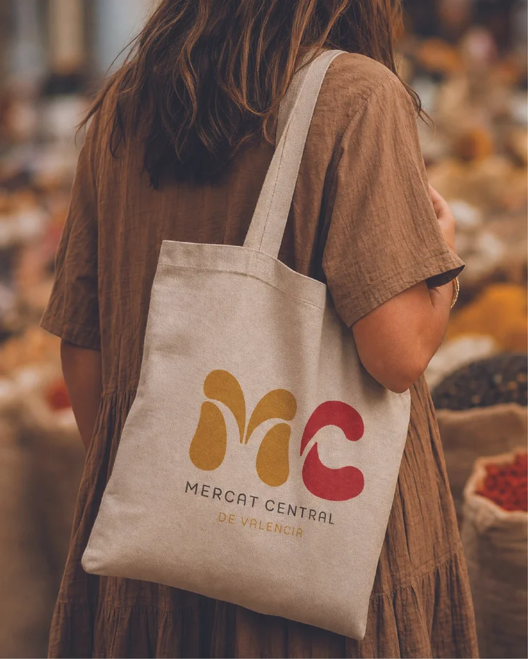 Mercat Central — brand application