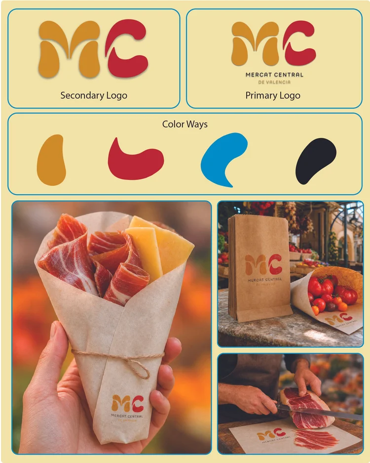 Mercat Central — logo system and color ways