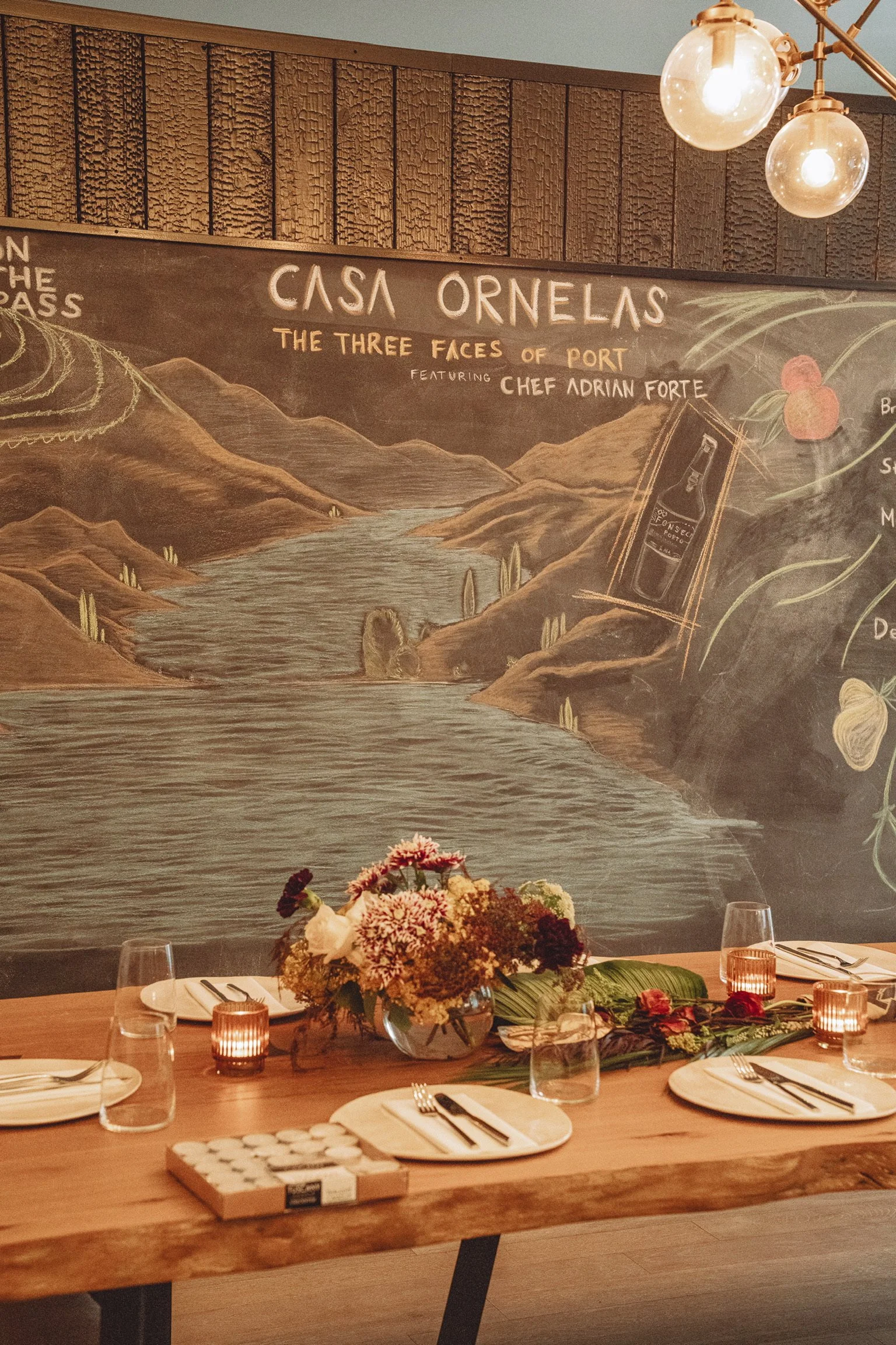 "The 3 Faces of Port" — a dinner with Chef Adrian Forte