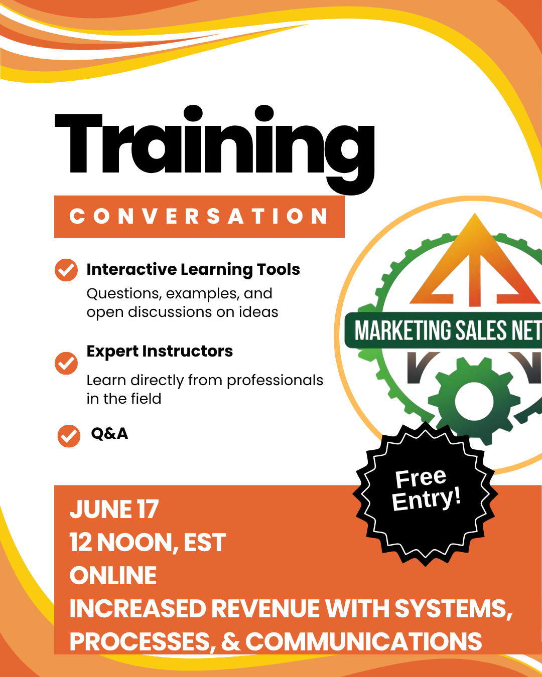 Increasing revenue with improved systems, processes, and communications