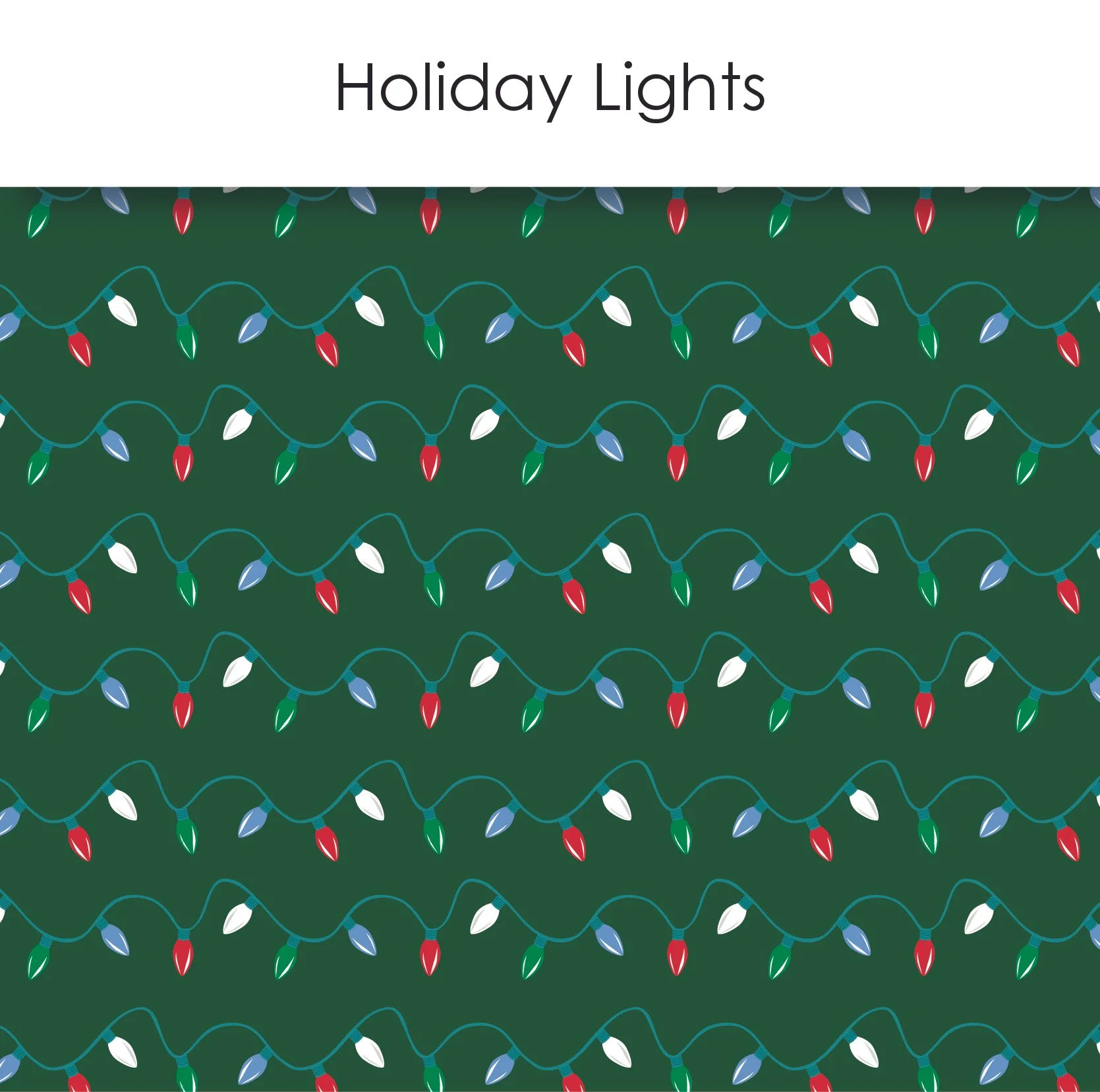 Holiday inspired surface pattern designs created in Adobe Illustrator.