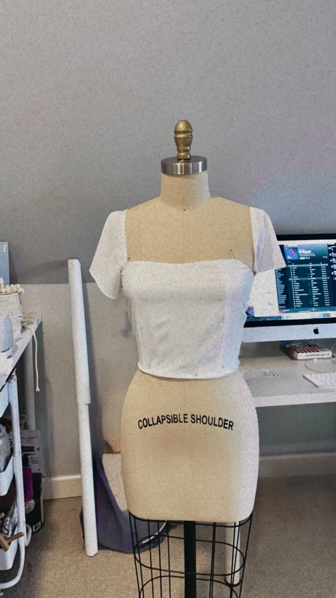 Designed and constructed a top, focusing on fit, construction, and finishing details.