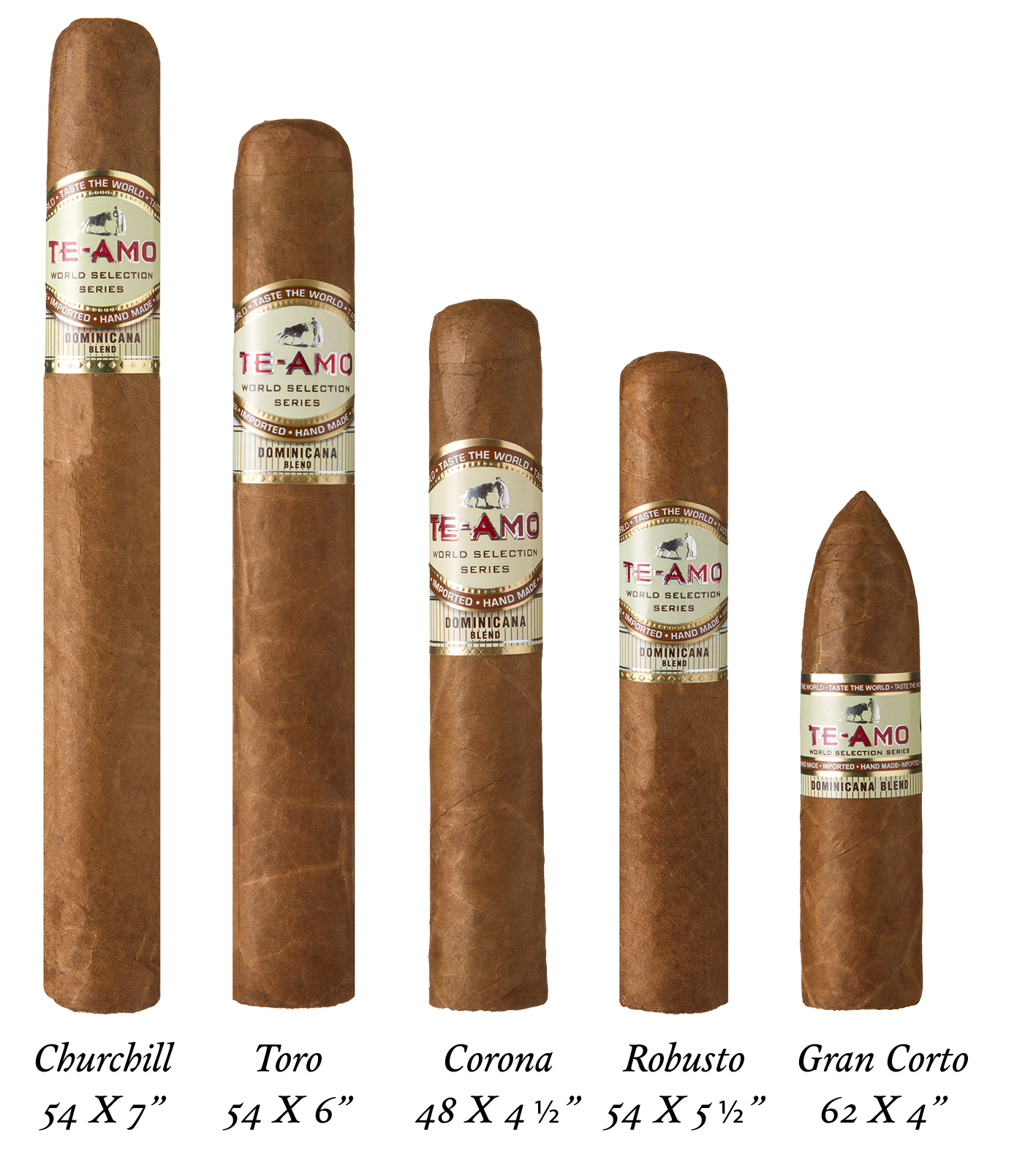 Te-Amo WSS Dominicana Sizes
