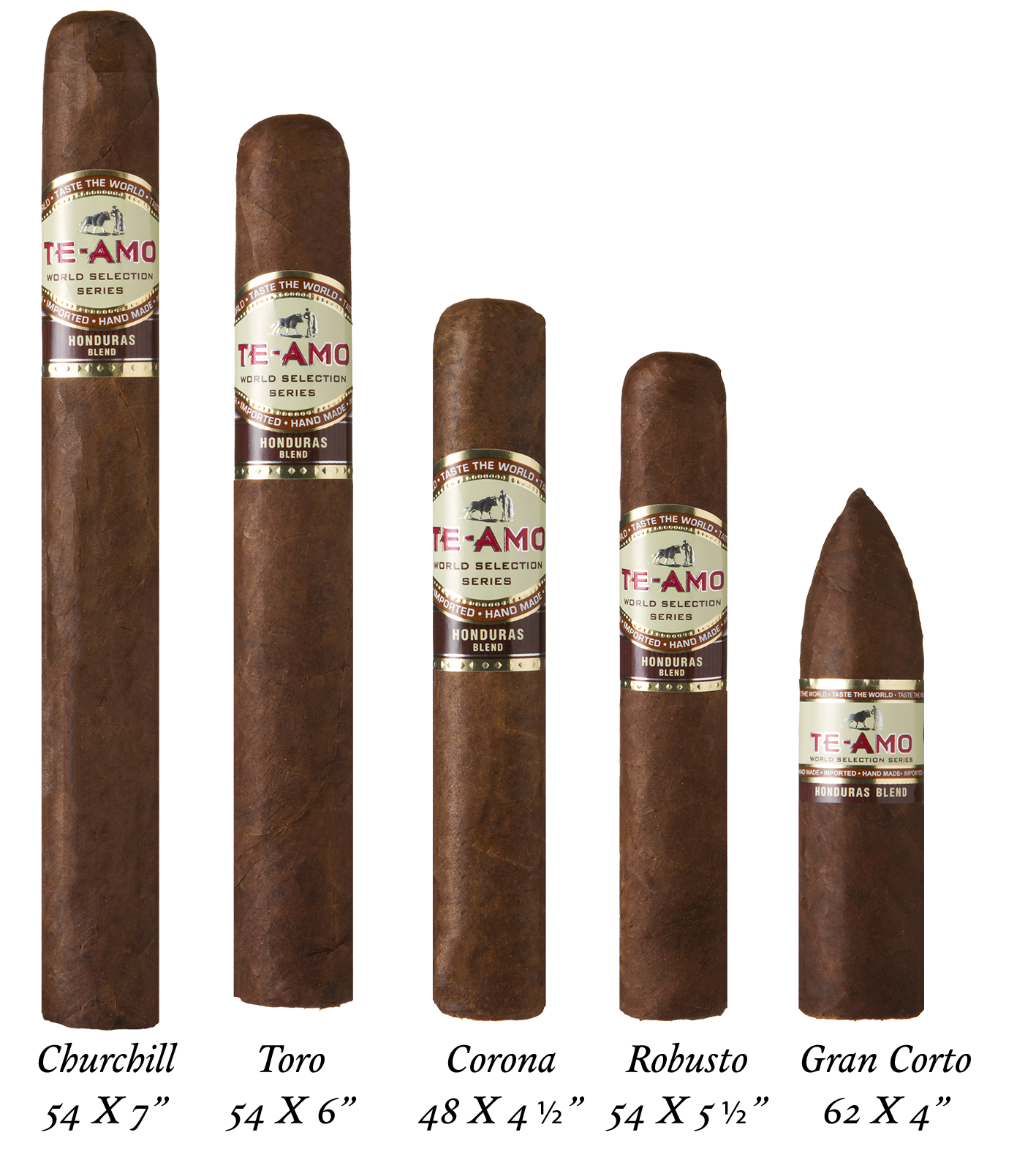 Te-Amo WSS Honduras Blend Sizes