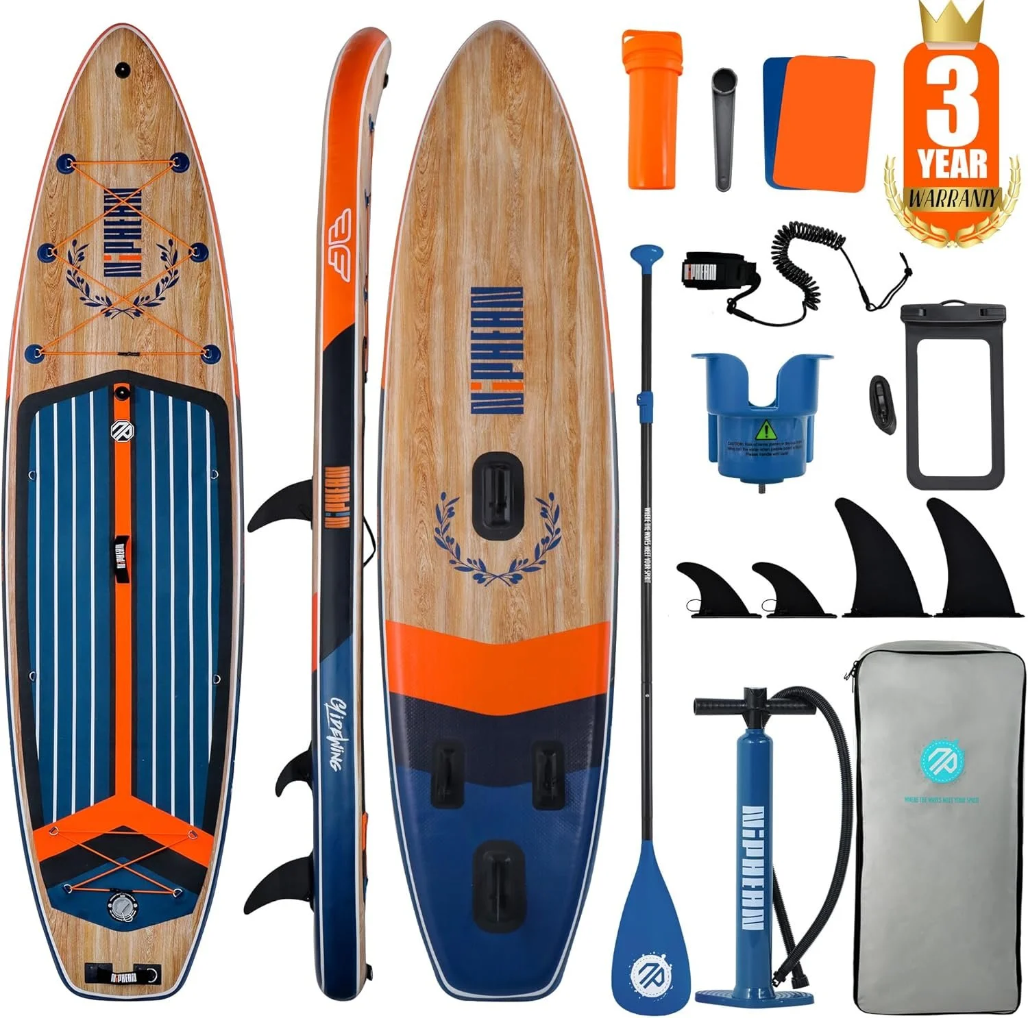 11ft Tandem Standup Paddle Board