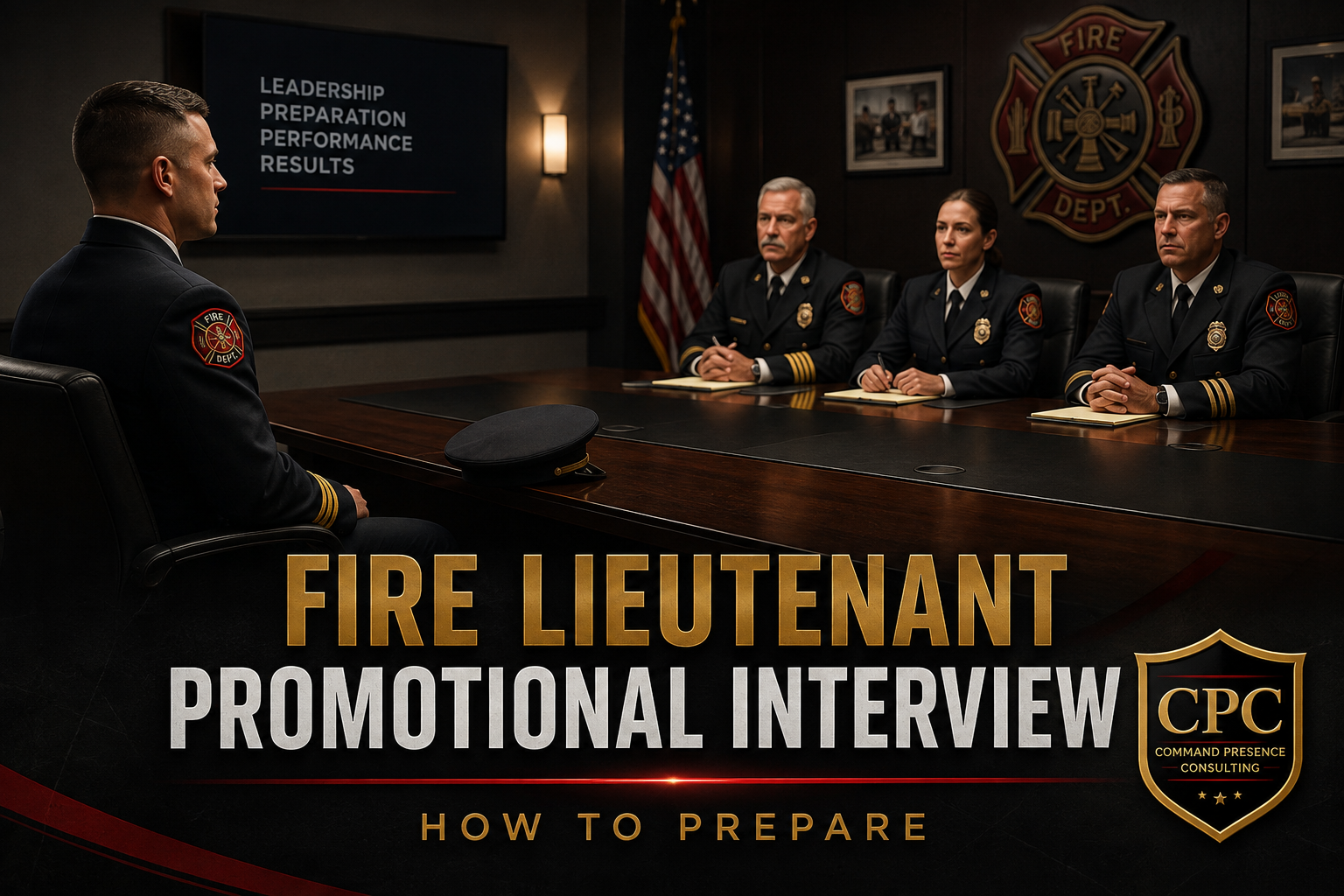 How do i prepare for a fire lieutenant promotional interview?