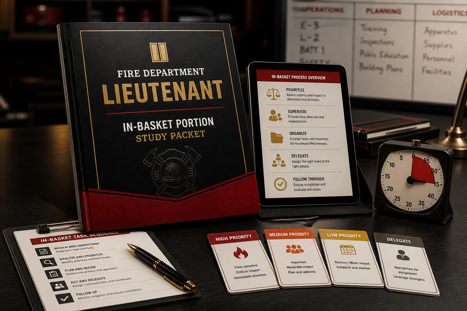 Lieutenant Promotional In-Basket Study Guide