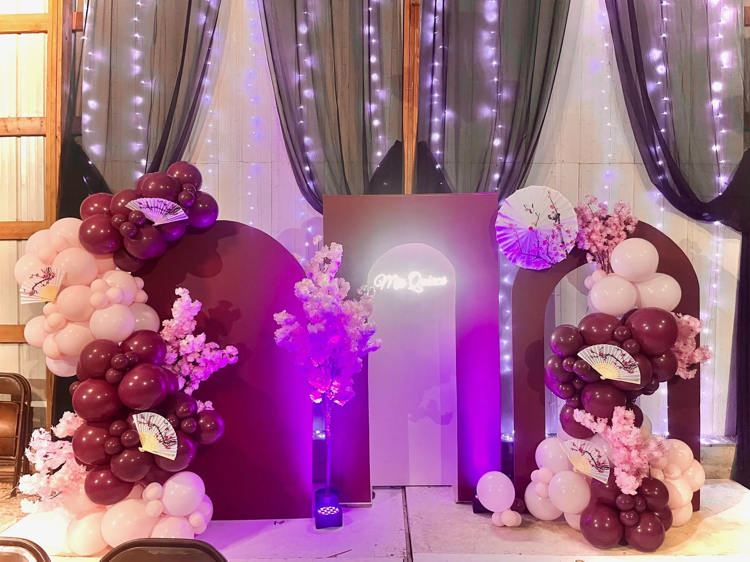 Gorgeous Themed Backdrop