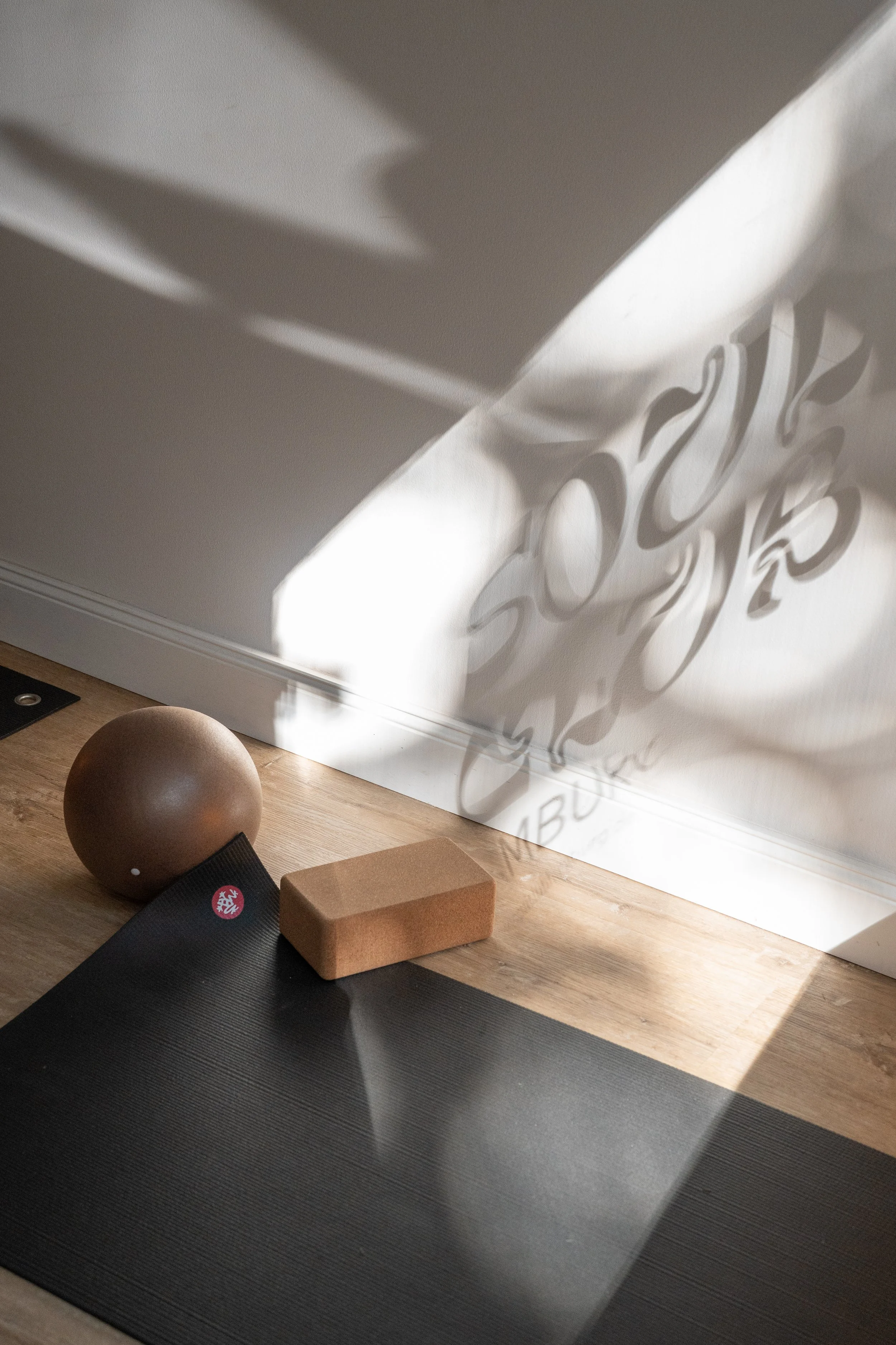 Pilates Matte und Equipment auf Holzboden im SOULCLUB Studio