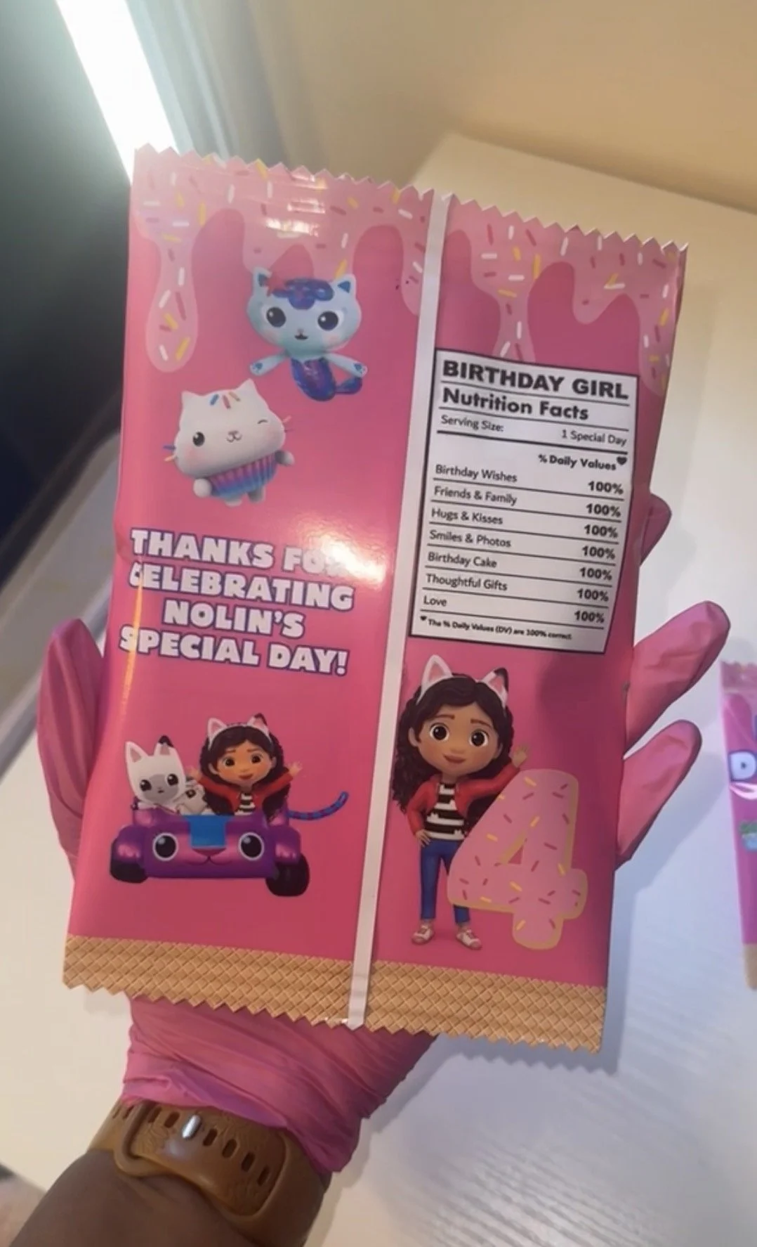 Custom Chip Bags  12ct- Filled