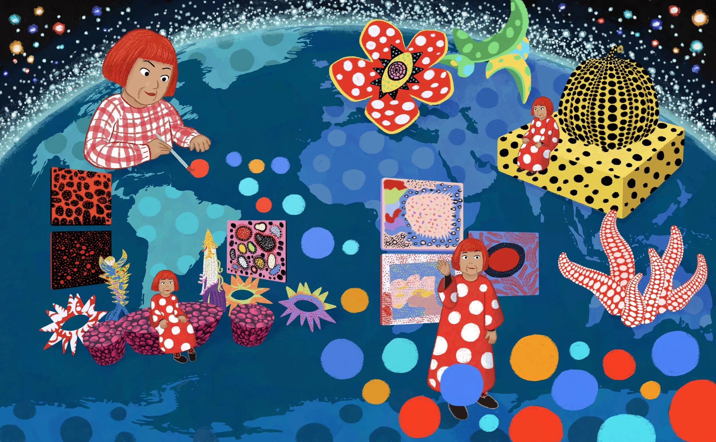 Yayoi Kusama - Most successful living female artist 2.jpg