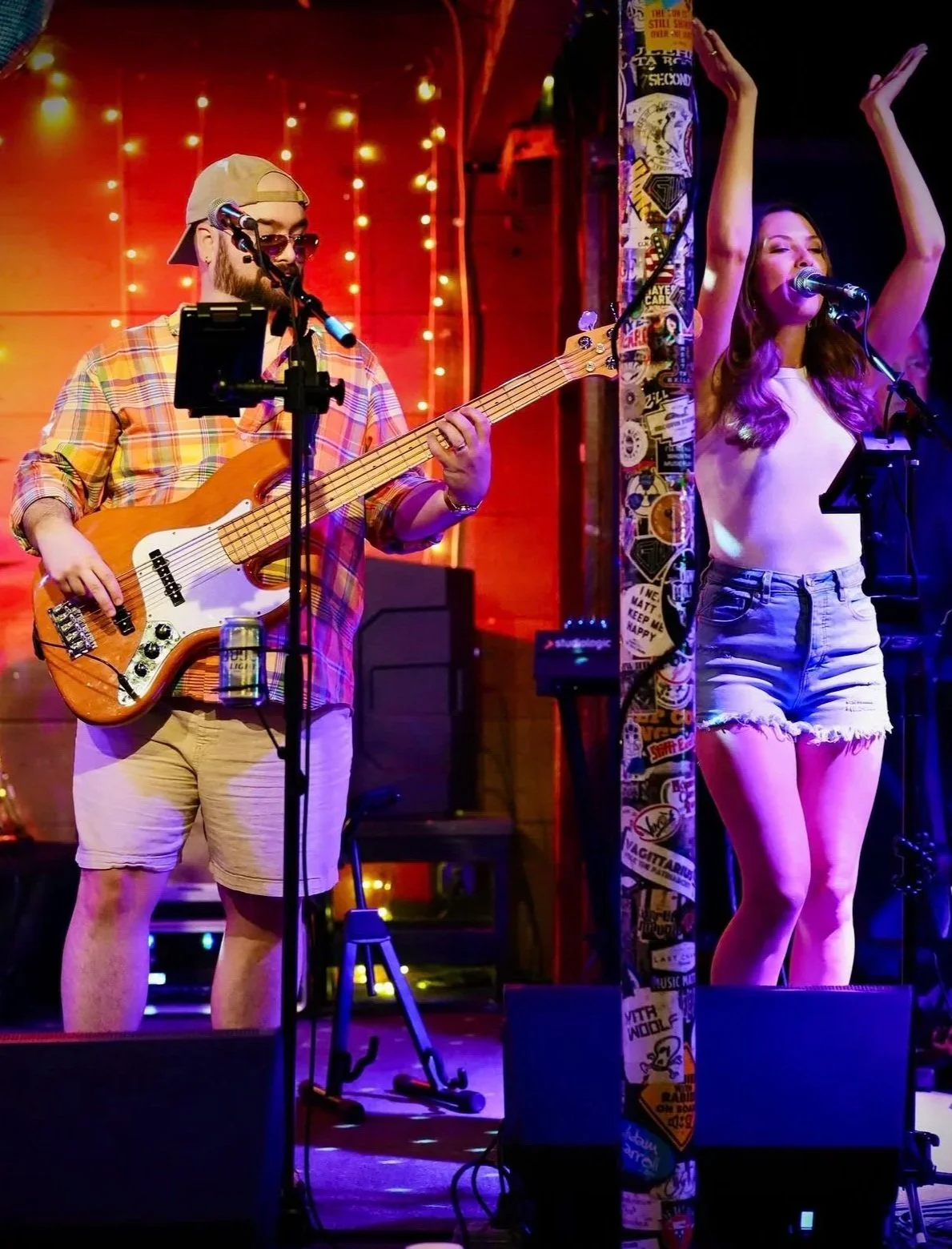 The Rocktown Sparks live on stage at the legendary White Water Tavern.