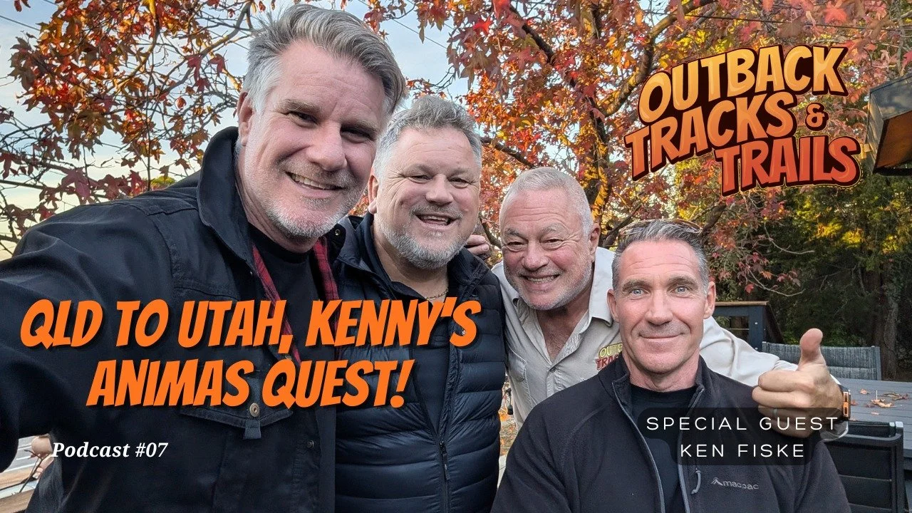 🚙🔥 Grab a cold one legend &mdash; new podcast episode is live!

Had a proper deep yarn with my lifelong mate Kenny about his upcoming solo trip to Utah for the Animas Quest &mdash; 4 days and nights fasting alone in the wilderness on a full vision 