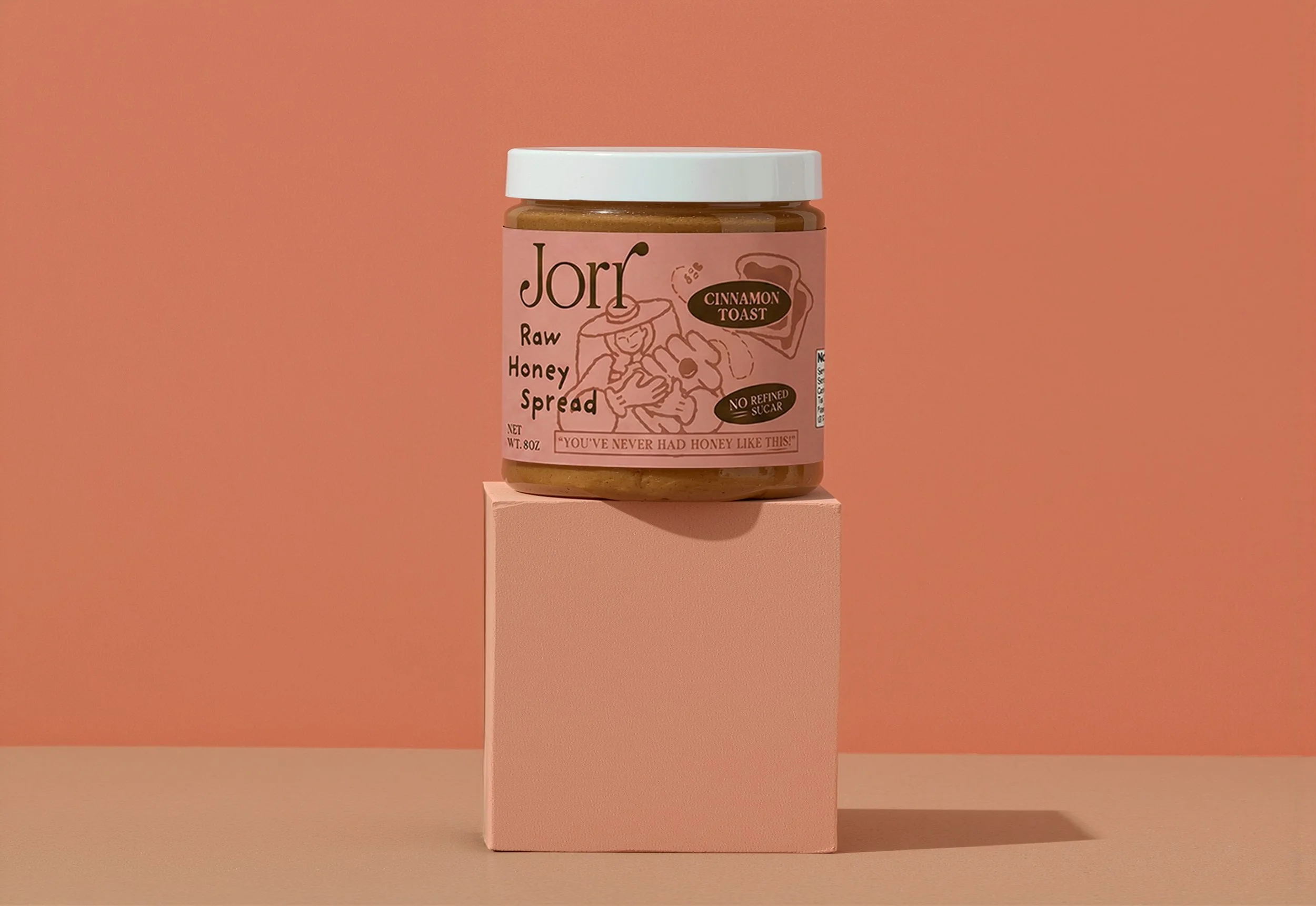 Raw Honey Spread - Cinnamon Toast