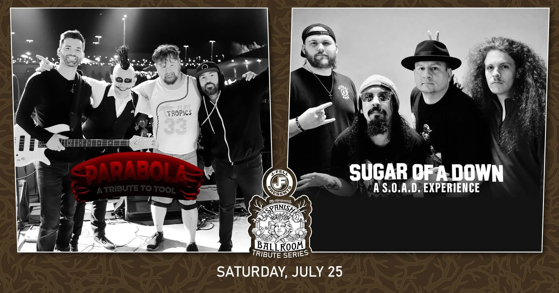 Parabola - Sugar Of A Down at Spanish Ballroom