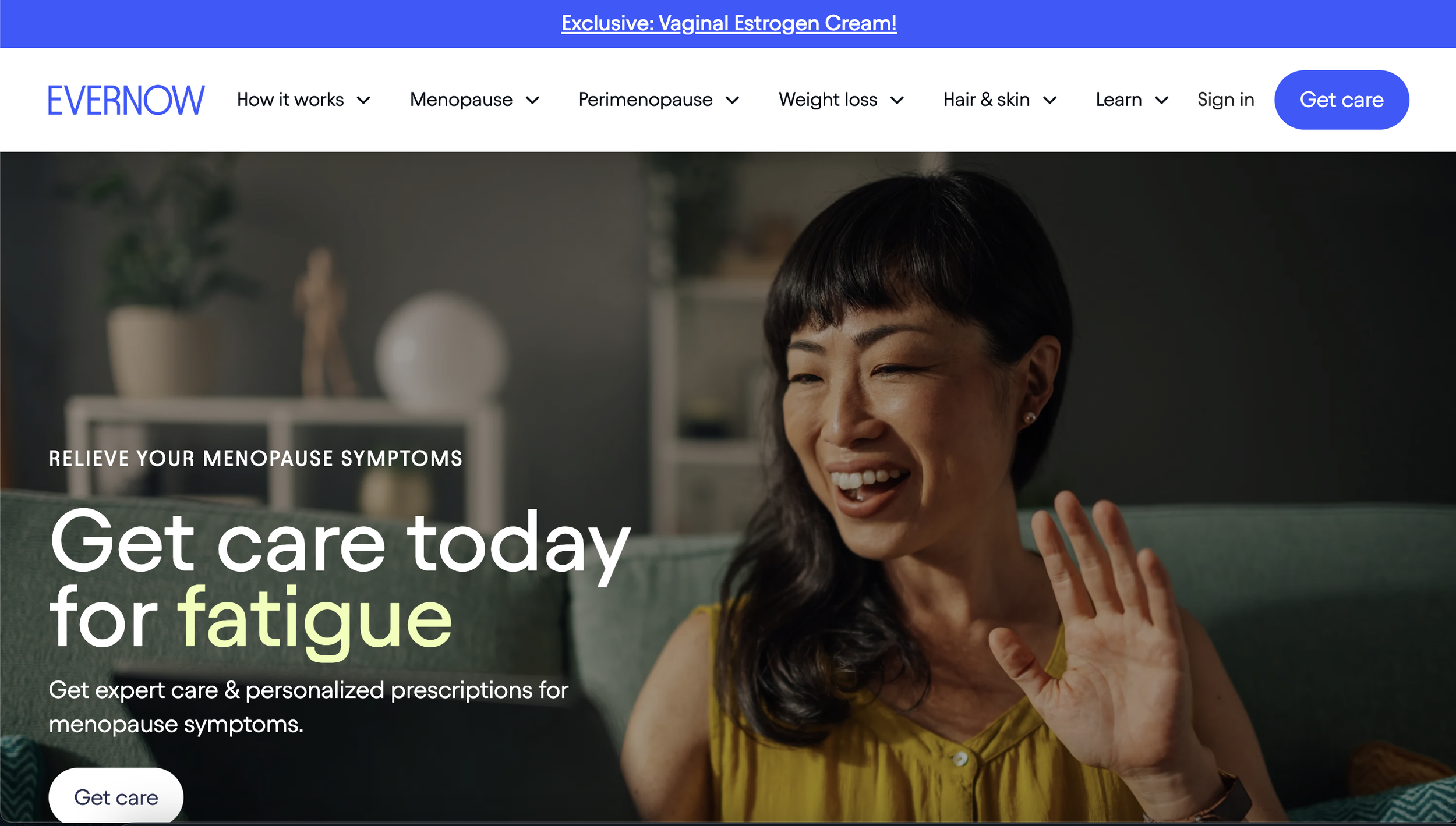 Image of Evernow Website