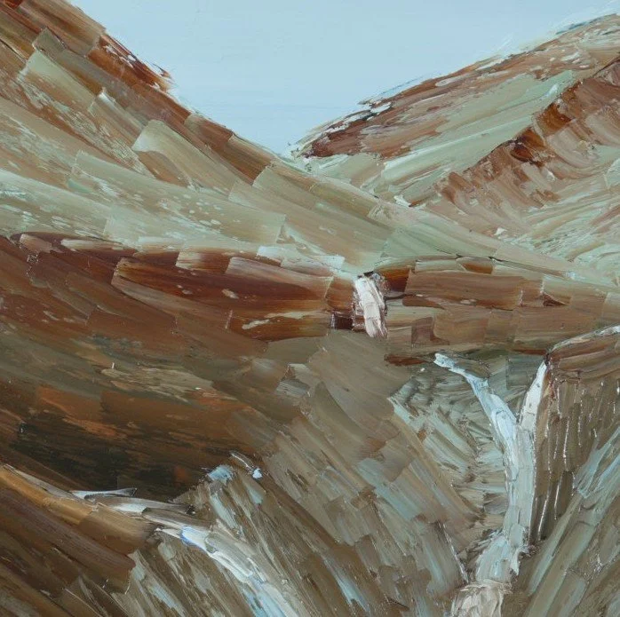 THe Ravine in Rust and Stone close up