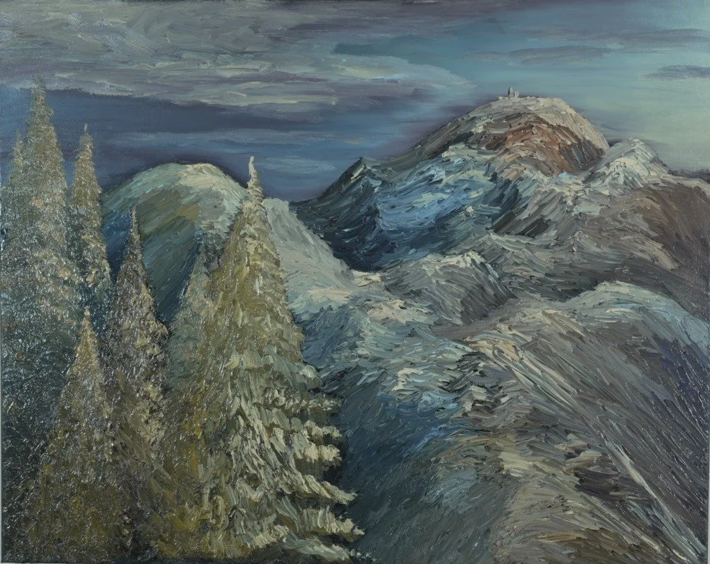 Winter Light on the Crown of the Presidentials