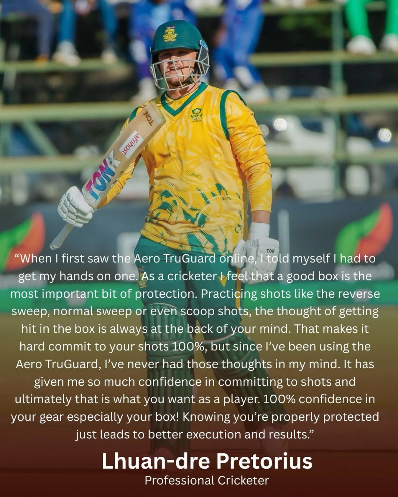 &ldquo; It has given me so much confidence in committing to shots and ultimately that is what you want as a player. 100% confidence in your gear especially your box!&ldquo;

We love the fact that we made something that you guys love and trust, from c
