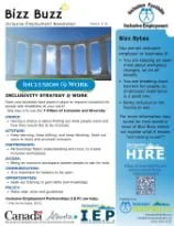 A document titled 'Exclusive Vocabulary of Work' featuring a blue and white color scheme, with a sidebar containing the title 'Blue Style' and a QR code, along with logos and additional text.