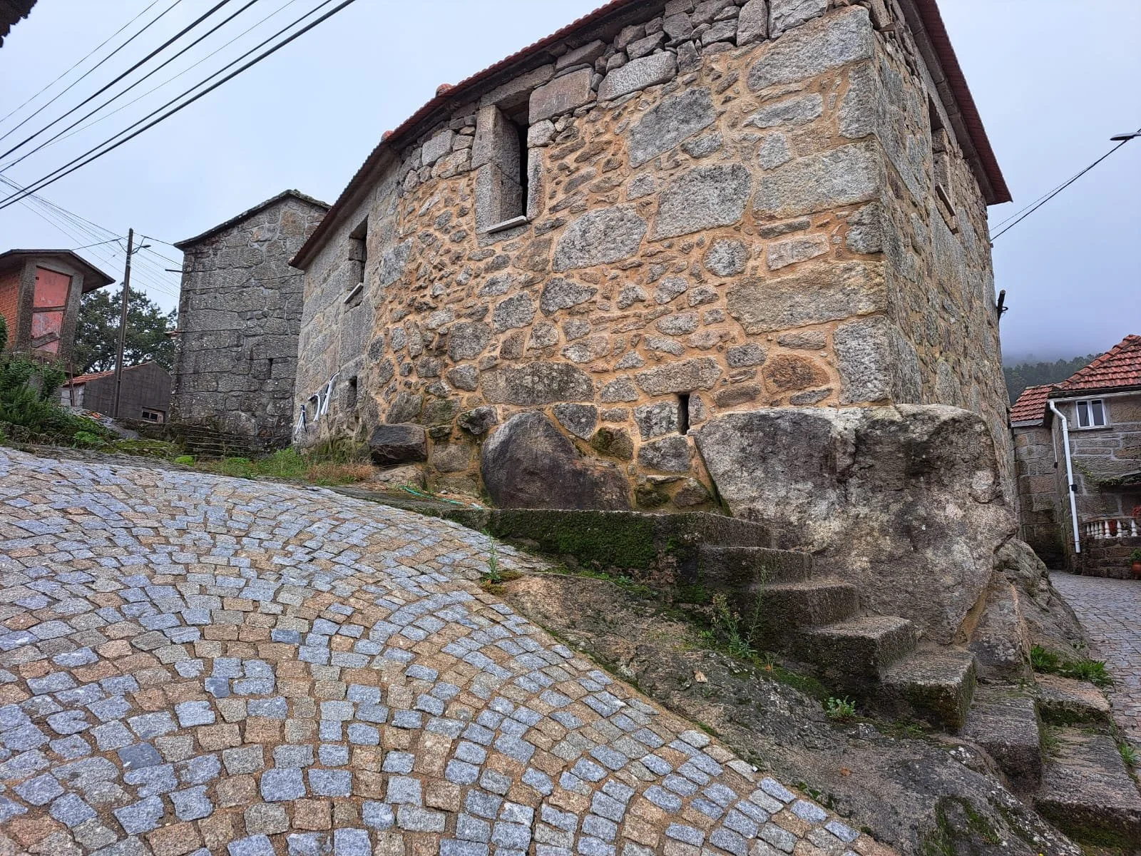 Medieval house in São Pedro do Sul, Viseu, Portugal. According to some relatives, my grandparents lived in houses like this one, made of stone, early in their lives. Source: personal collection