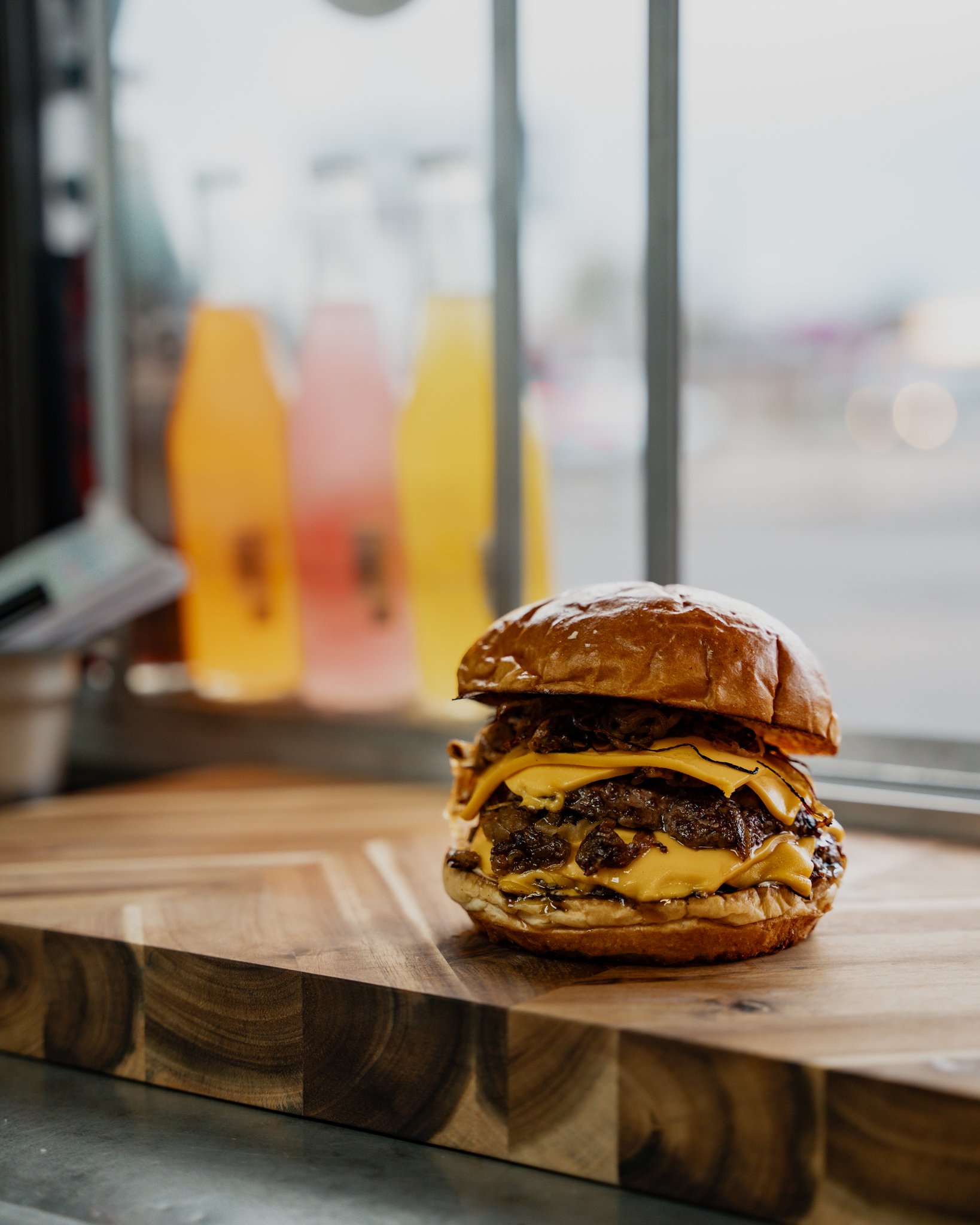 Fried Onion Burger