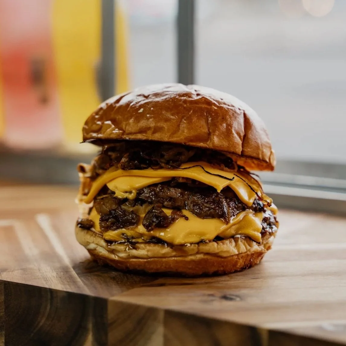 Fried Onion Burger