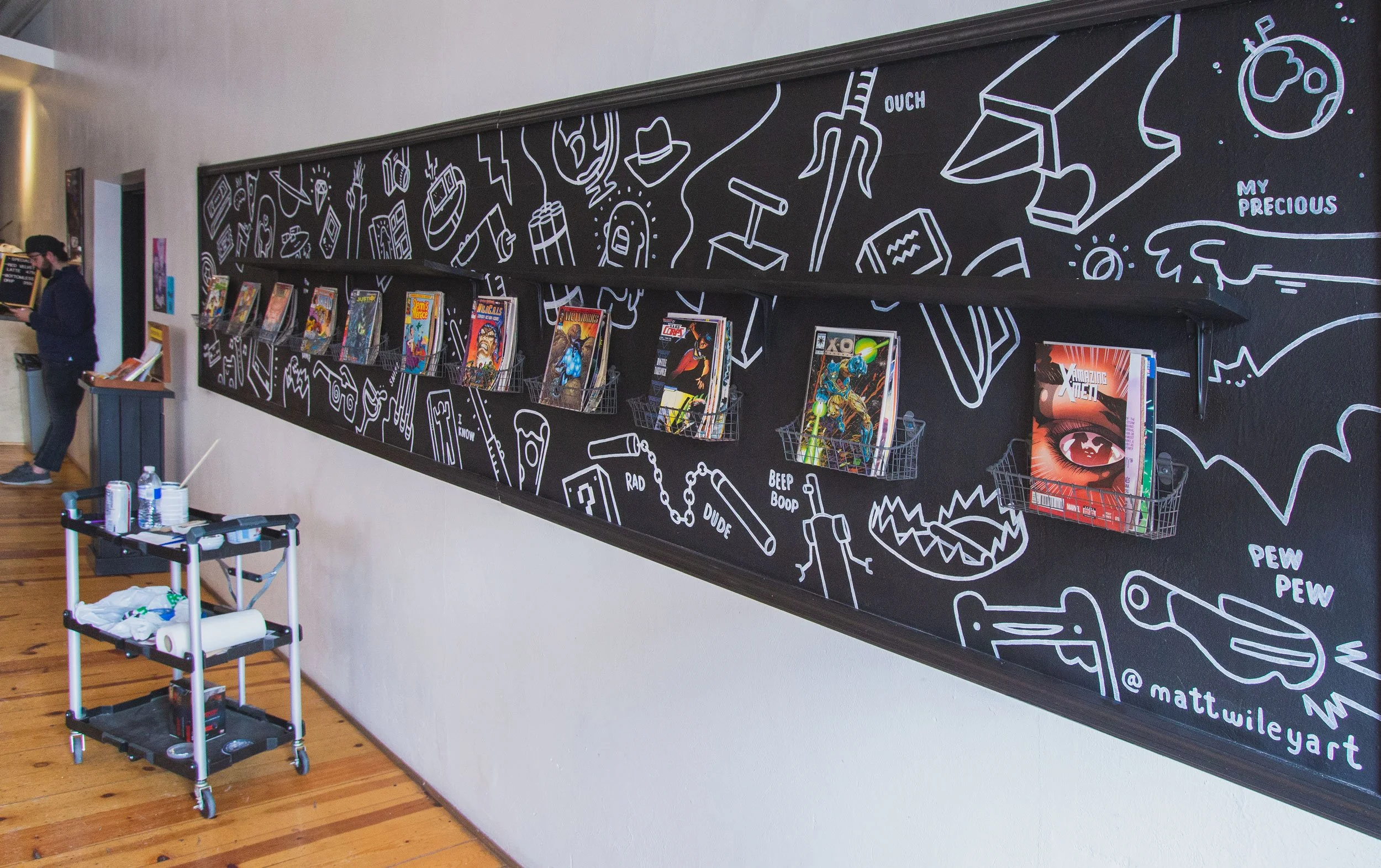 Coffeeshop Mural