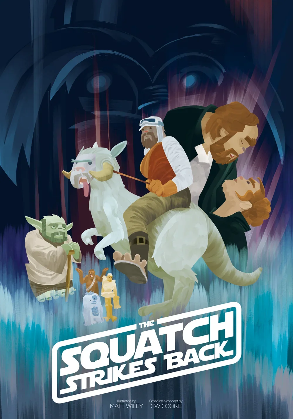 Sasquatch Comic Anthology Cover