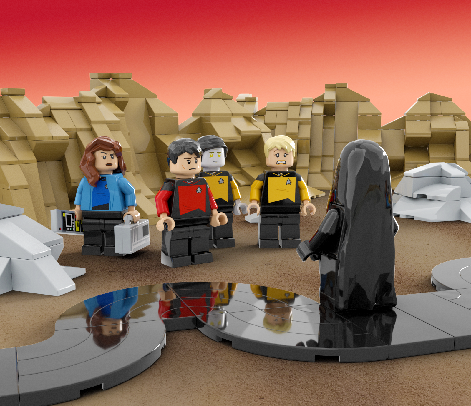 Star Trek TNG, Skin of Evil (1988)