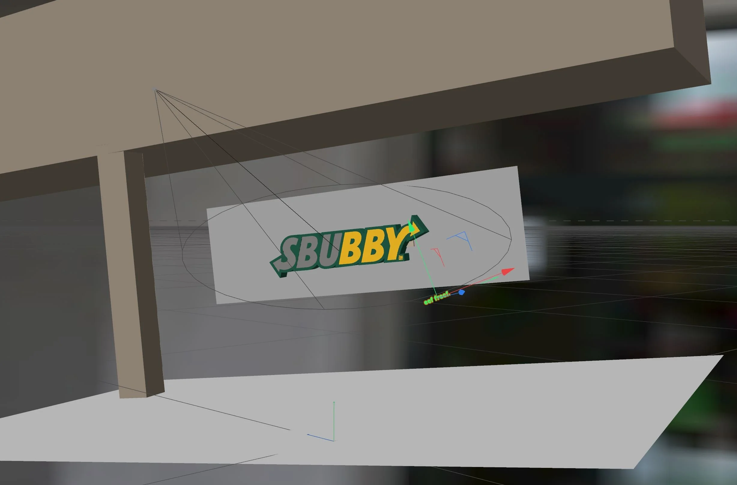 Track camera and place 3D primitives for accurate reflections, and shadow catcher