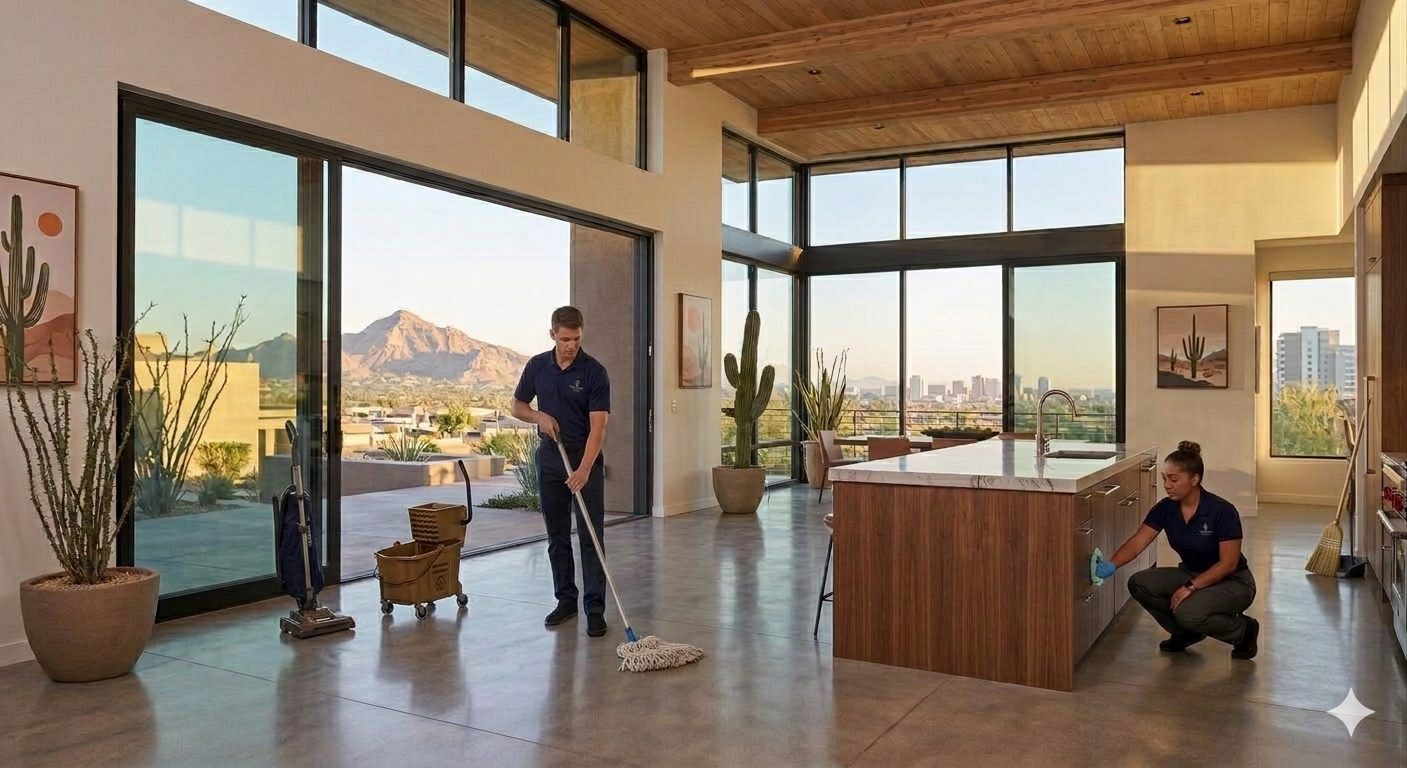 Standard House cleaning 4 BR